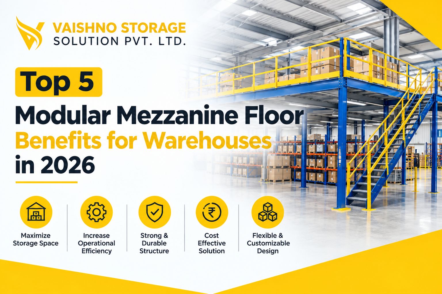 Top 5 Modular Mezzanine Floor Benefits for Warehouses in 2026
