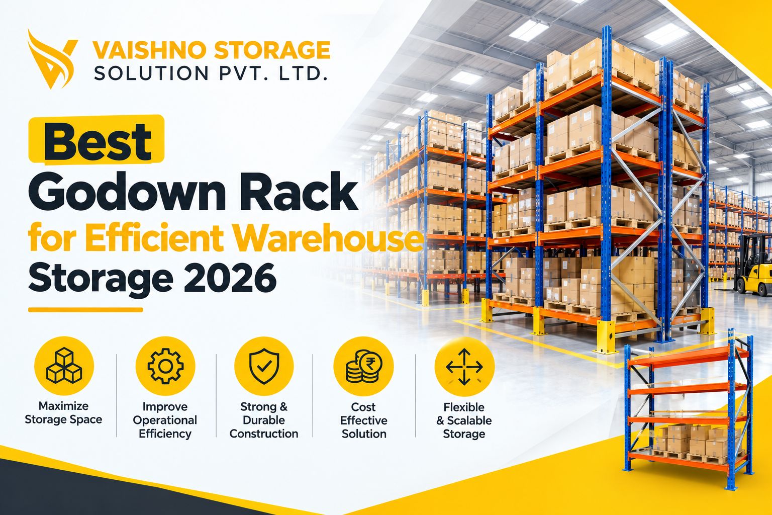 Best Godown Rack for Efficient Warehouse Storage 2026