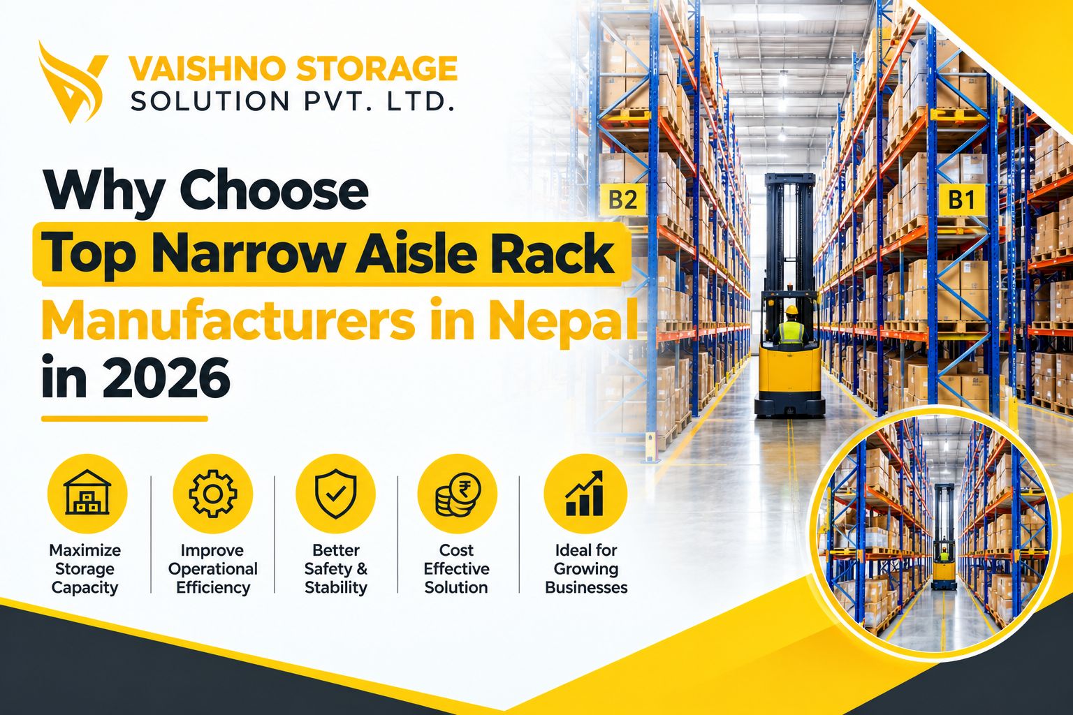 Why Choose Top Narrow Aisle Rack Manufacturers in Nepal in 2026